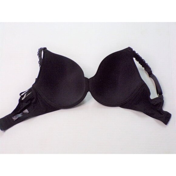 🆕NATORI Pure Luxe Full Underwire T-Shirt Bra 34G Black #732080 - Picture 11 of 11